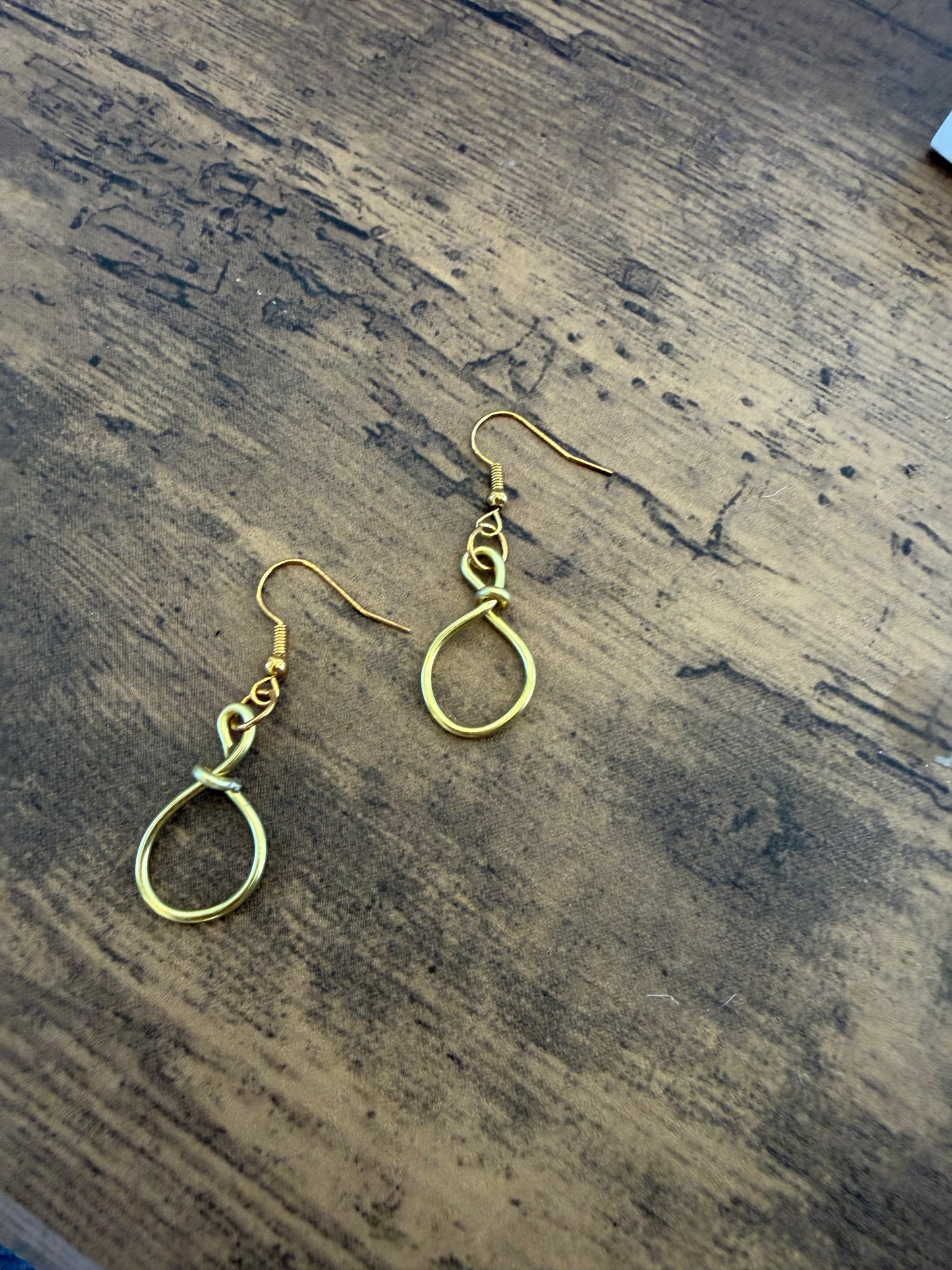 Sculptural boho earrings dainty