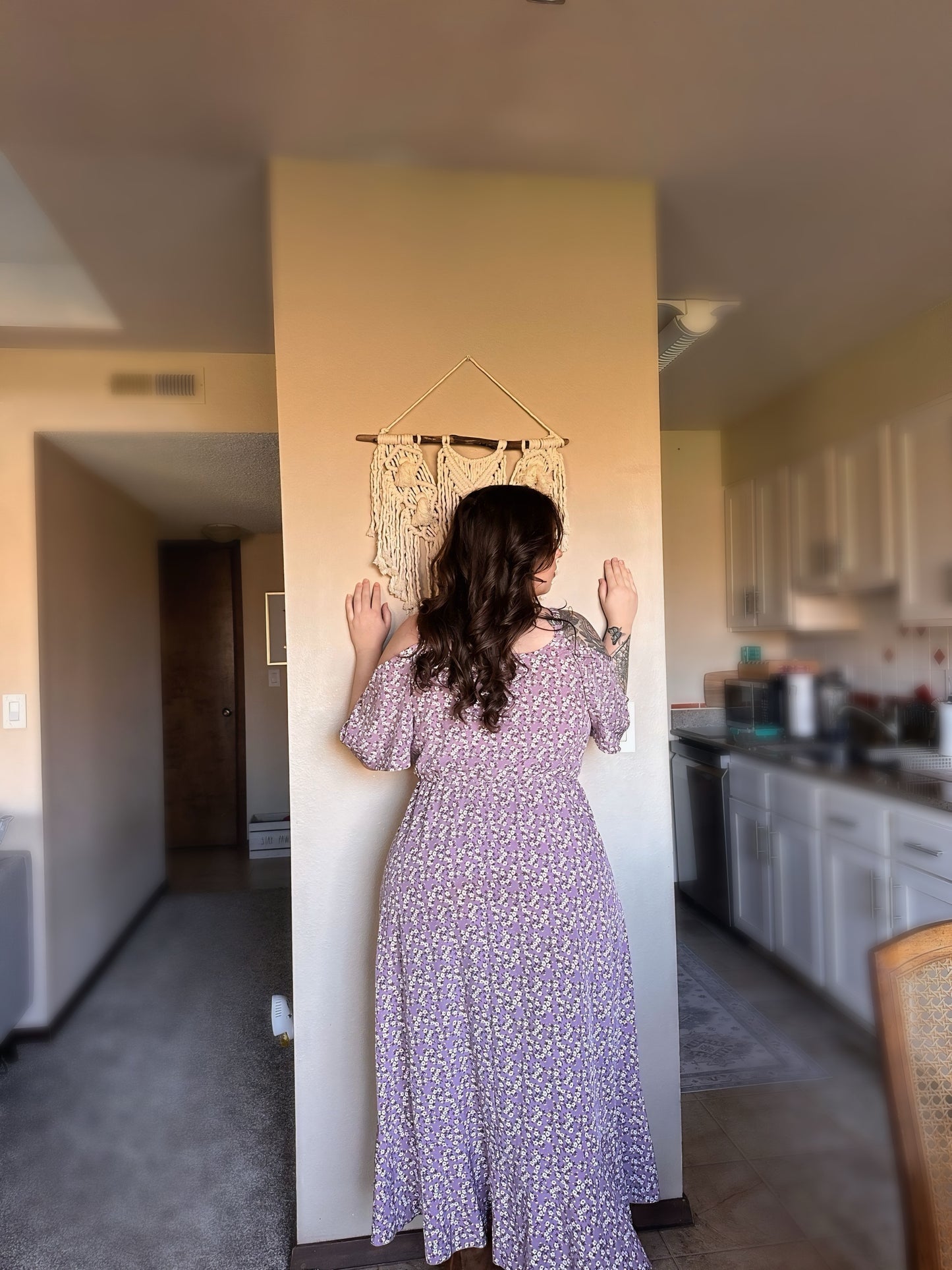 Lavender Moon Garden Dress