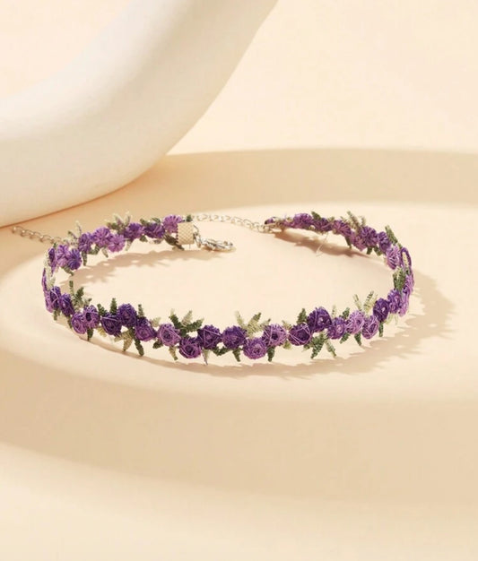 Lavender Fae Choker