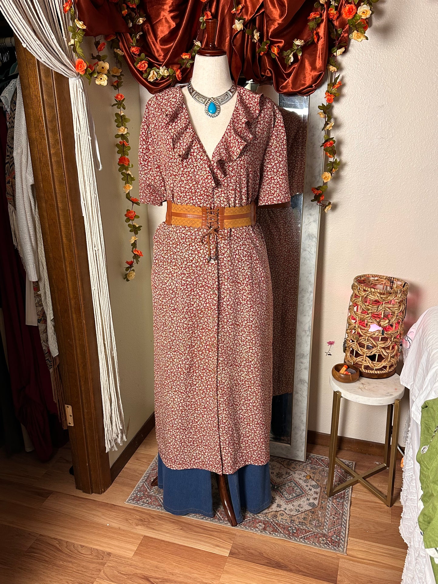 Size 20 | Red Boho Dress