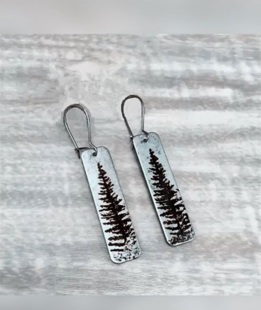 Fir Tree Earrings