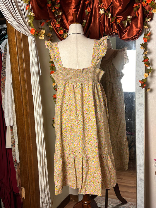 Size 2X | Floral Summer Dress