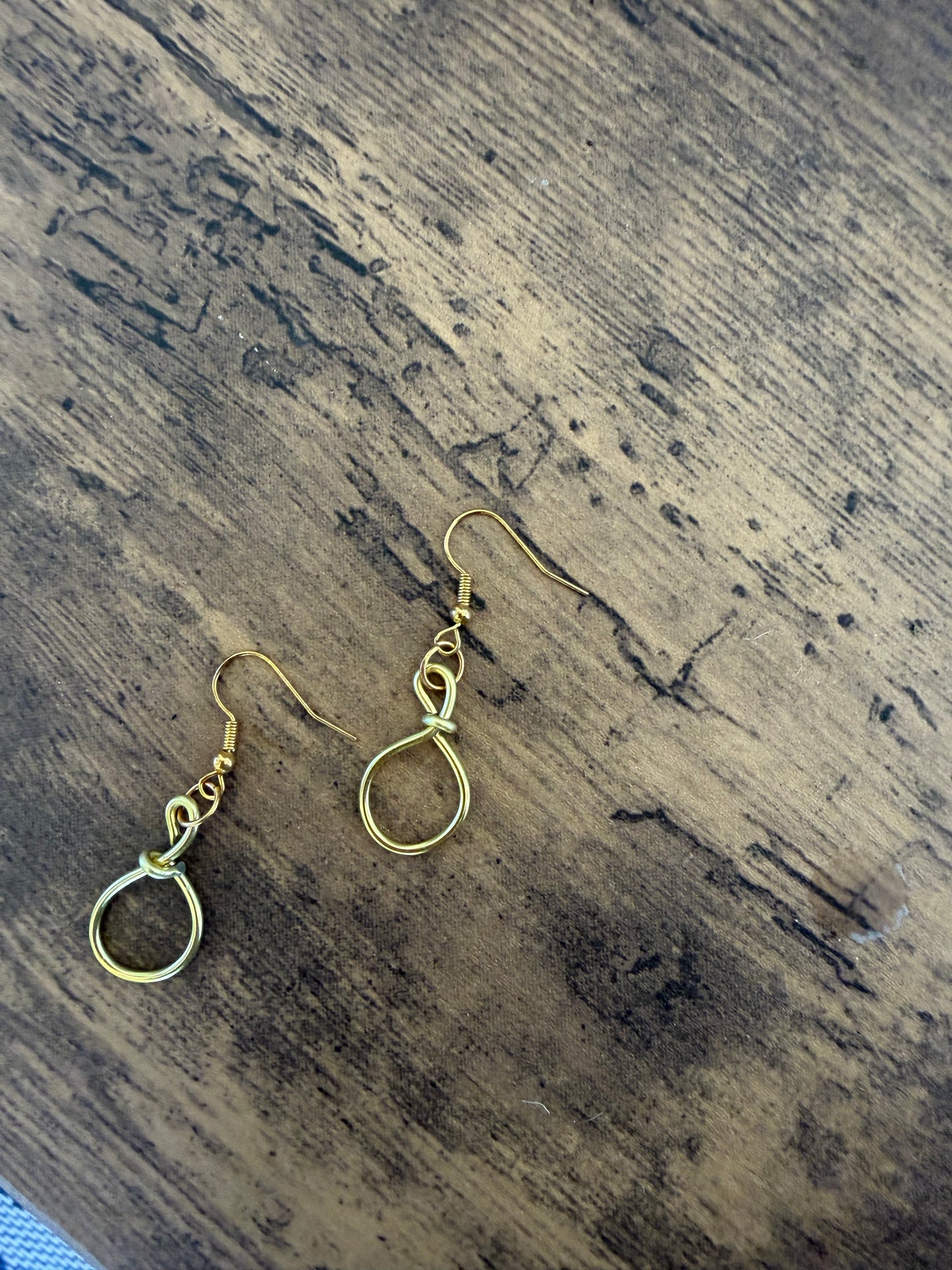 Sculptural boho earrings dainty