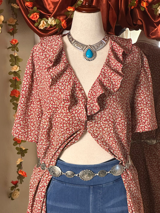 Size 20 | Red Boho Dress