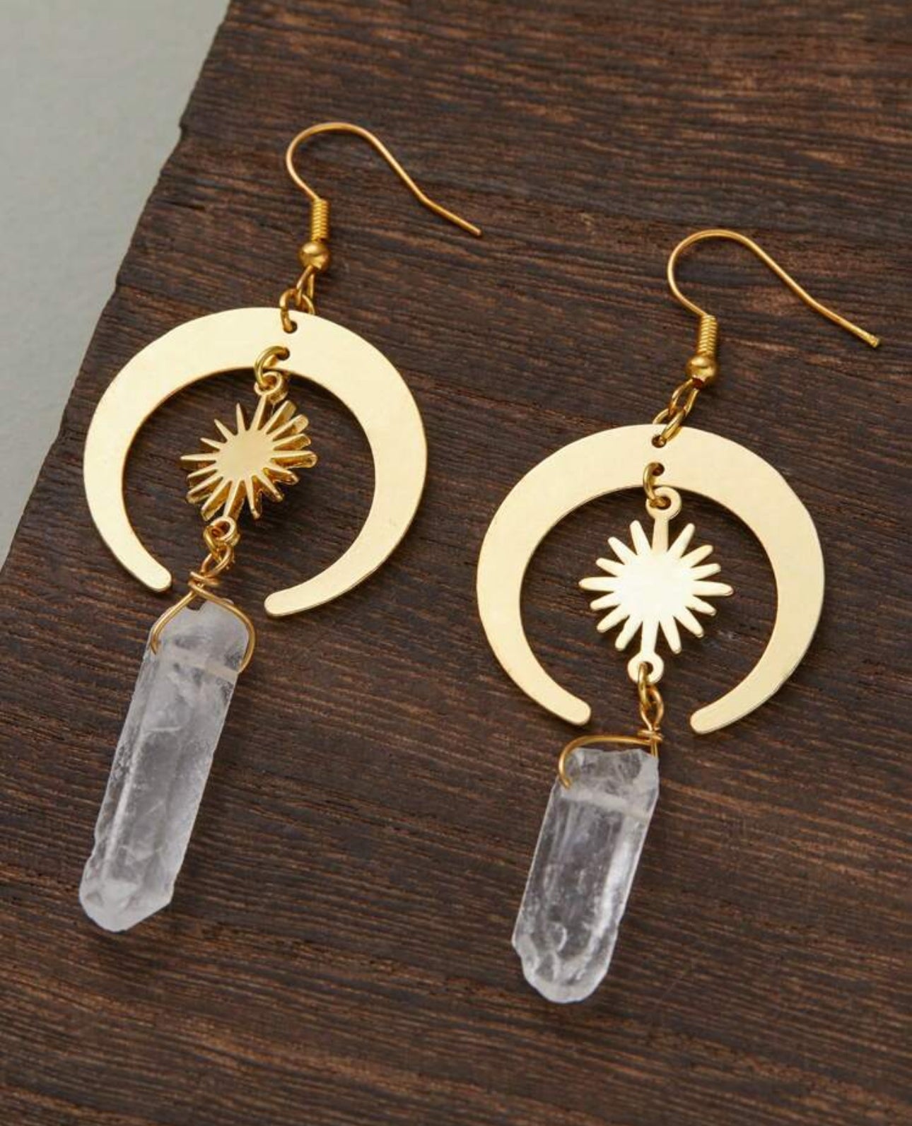 Moonlight Crystal Earrings