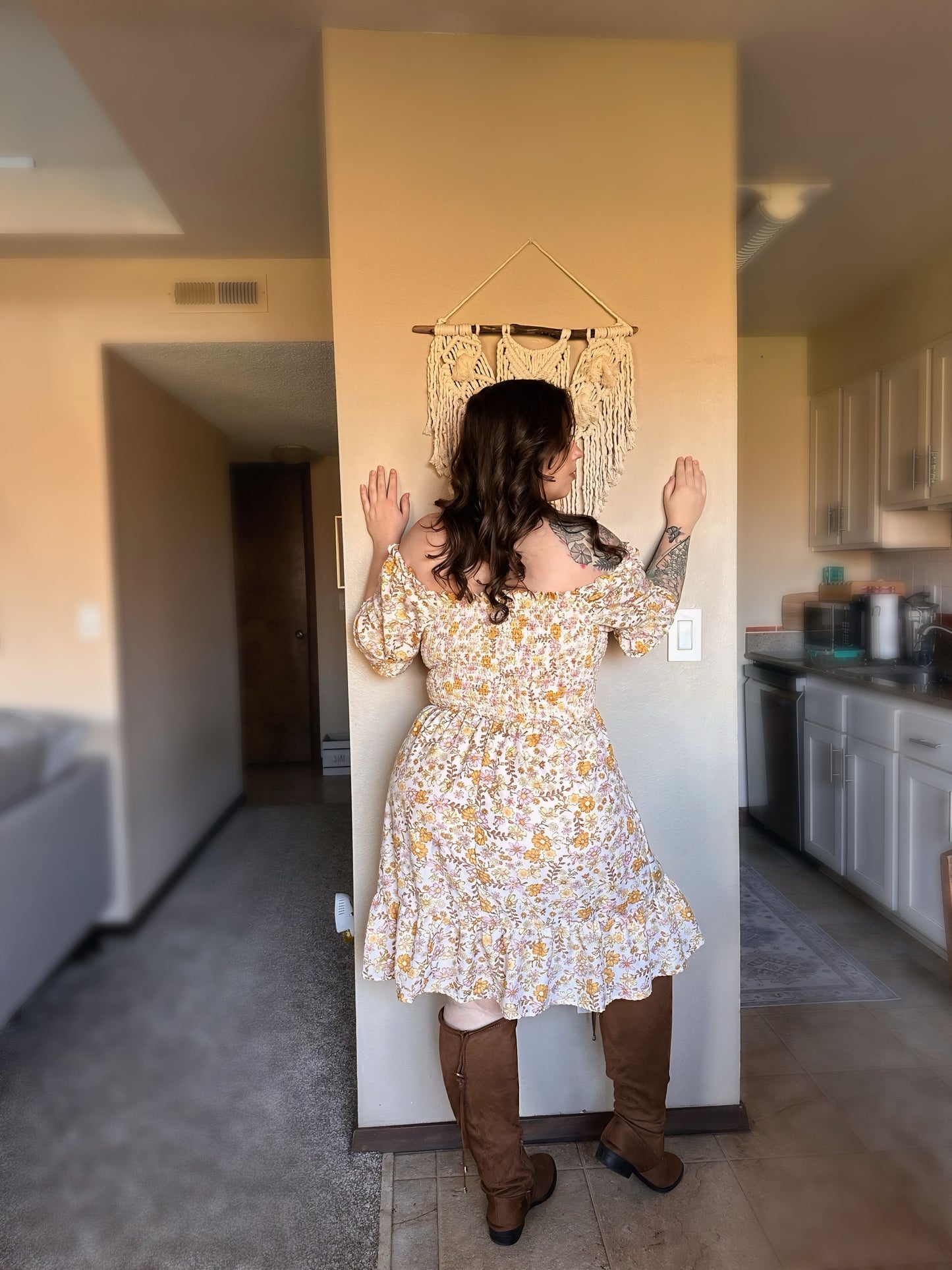 Size 2X | Golden Hour Garden Dress