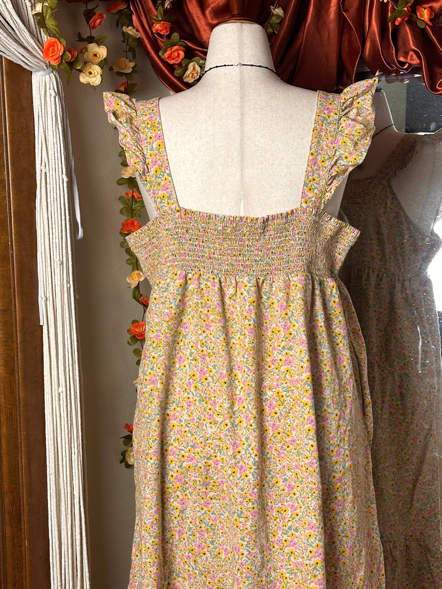 Size 2X | Floral Summer Dress