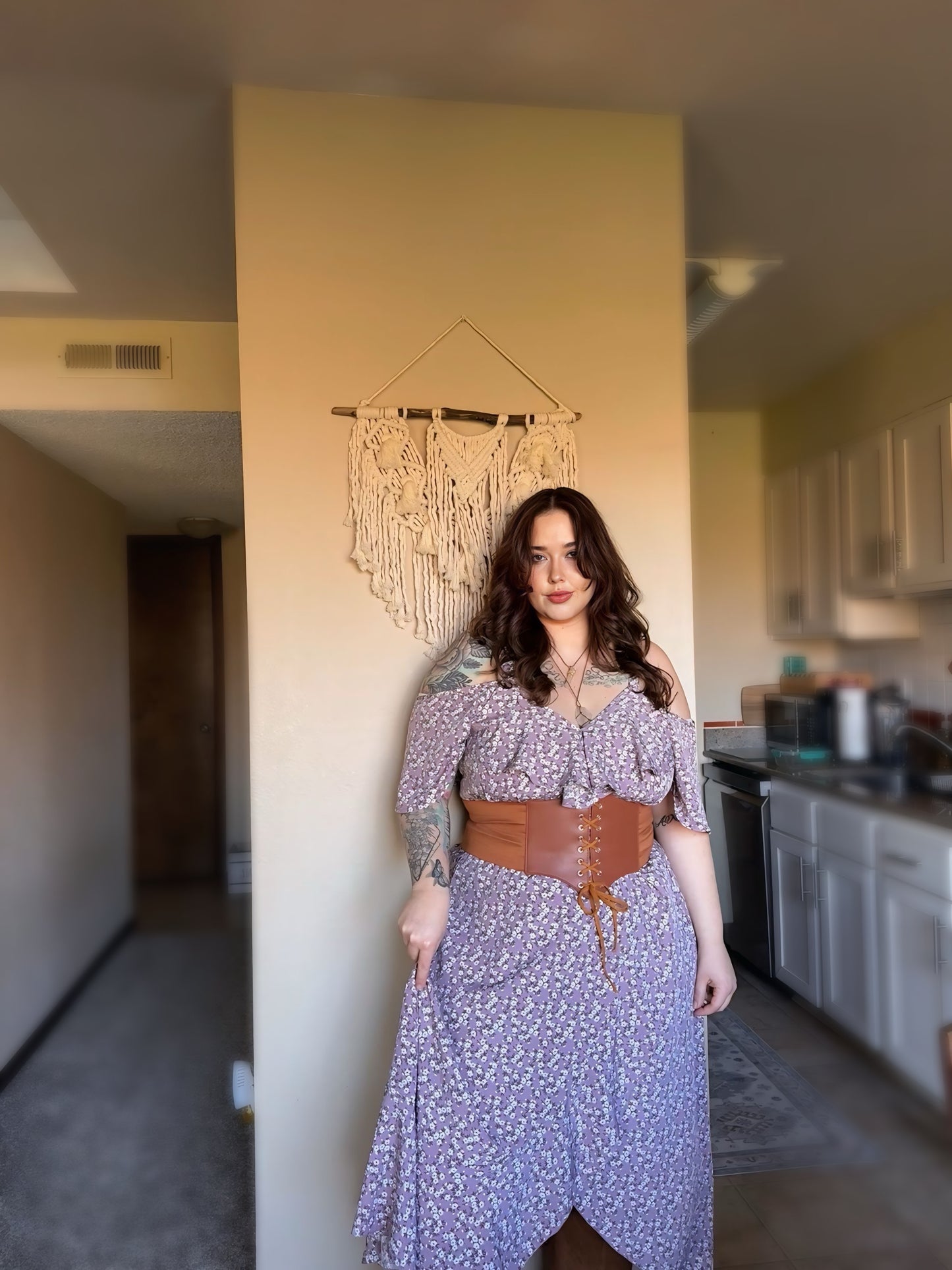 Lavender Moon Garden Dress