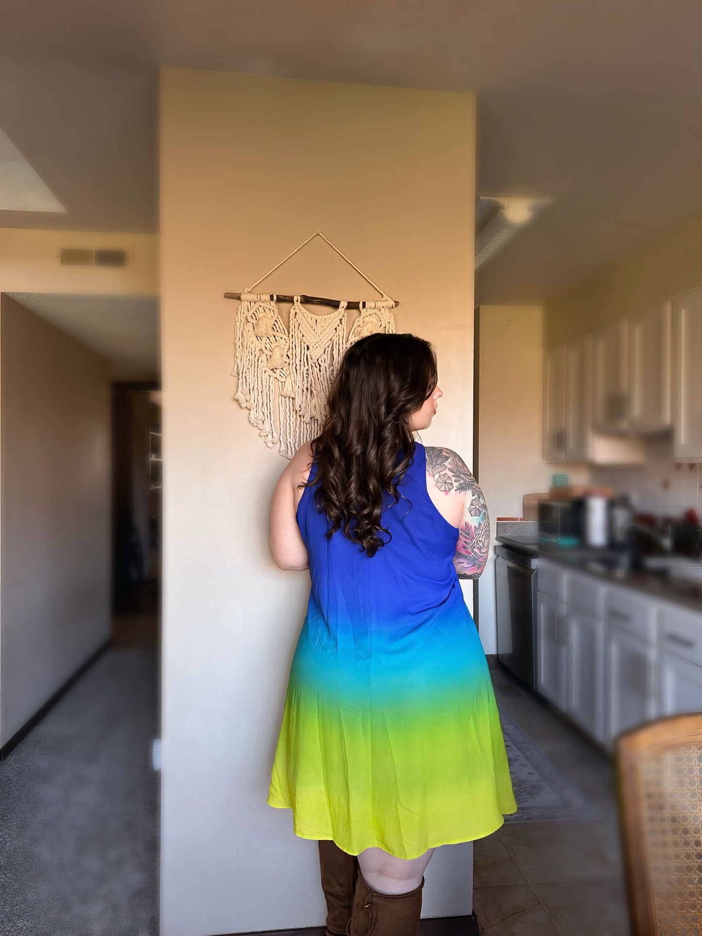 Size 18 | Ocean Ombré Dress