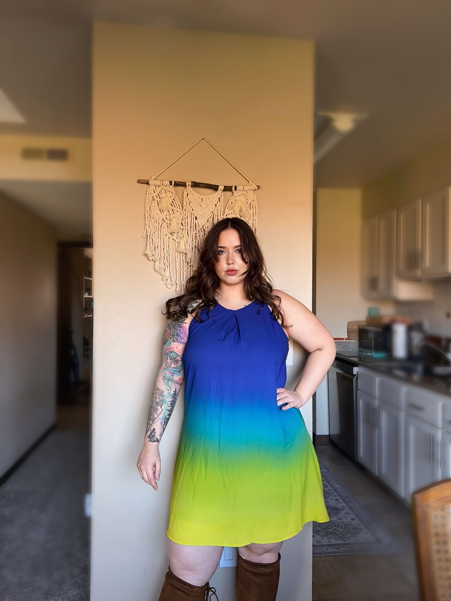 Size 18 | Ocean Ombré Dress