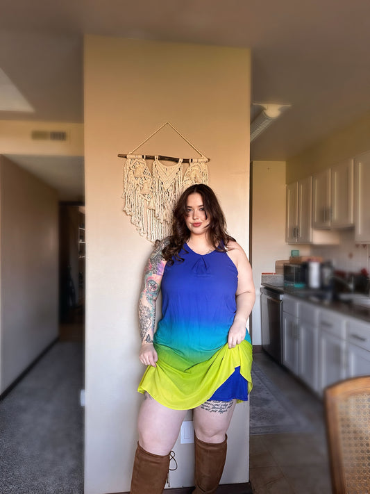 Size 18 | Ocean Ombré Dress